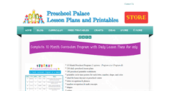 Desktop Screenshot of preschoolpalace.org